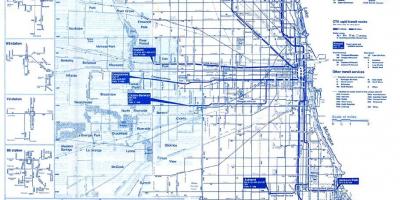 Chicago bas sistem peta